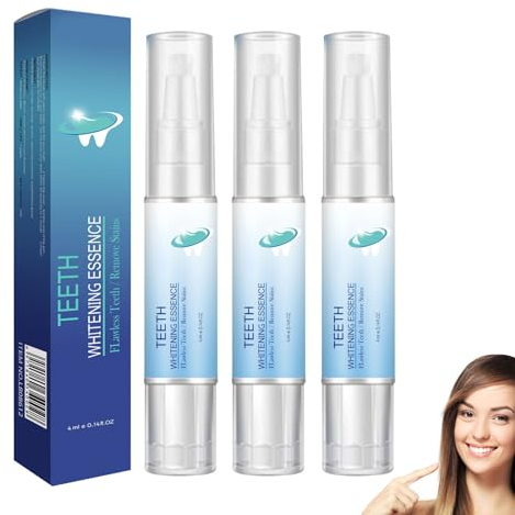Dnyun Limetow Zahnweiß-Essenz, Zahnfleisch-Therapie-Gel, Zahnweiß-Stift, Zahnweiß-Gel, Zahnweiß-Stift, Zahnfleckenentferner für empfindliche Zähne (3pcs)