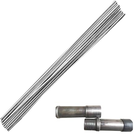 Varillas de soldadura de metal, fiable alambre de soldadura metal, duradero soldador baja temperatura para soldar aleaciones, acero inoxidable, acero galvanizado, hierro y cobre