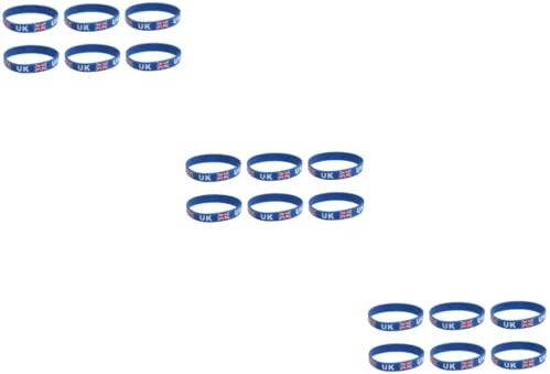 VANZACK 30stücke Flaggen-design Armband Für Sportveranstaltungen Langlebig Und Für Fußballspiele Patriotische Unterstützung Und Internationale Wettkämpfe