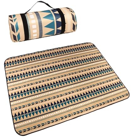 Stranddecke, Picknickdecke, wasserdicht, 300 x 300 cm, Picknickmatte, Outdoor-Campingmatte, große Stranddecke, dicke Gartendecke, Campingdecke mit Tragegriff (Größe : BB)