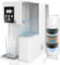 Reverse Osmosis System Countertop, Portable 5 in 1 RO Water Filtration System, 3:1 Pure to Drain Ratio Purifier, TDS & Filter Monitor, Water Filter for Home, Office, RV White