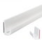 Inscrip Canalones de lluvia J Shape RV, canalones de lluvia en forma de J, PVC, autoadhesivos, para vehículos, camiones, caravanas