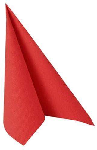 NEU Servietten Royal Collection, 40 x 40 cm, 20 Stück, Rot