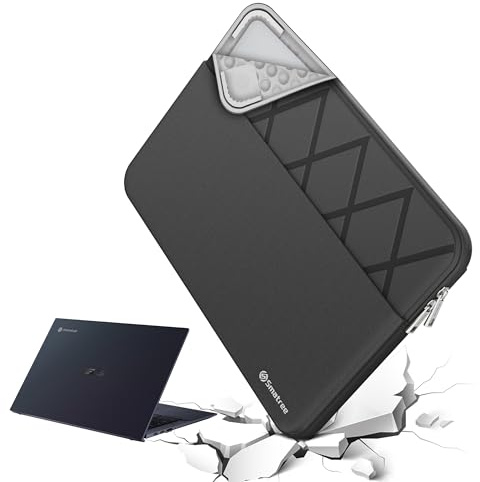 Smatree 11,6 Pulgadas Funda de portátil para ASUS BR1100F, ASUS Chromebook CX1 (CX1101), ASUS Funda Protectora de portátil con Bolsillo para Accesorios (E431)