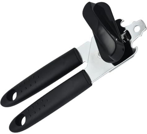 HOMOBABE Abrelatas Abrebotellas De Acero Inoxidable Multifunción Para Uso Doméstico Abrebotellas Portátil y Práctico Para Abrir Latas y Botellas De Vino