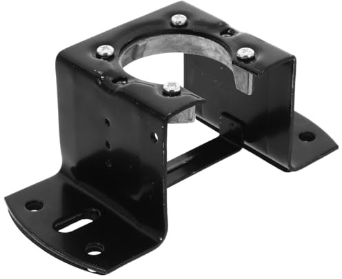 SHINEOFI Ceiling Fan Mounting Bracket Black Universal Fan Parts & Accessories for Sloped Ceilings Cathedral Canopy Installation Kit with Easy Setup