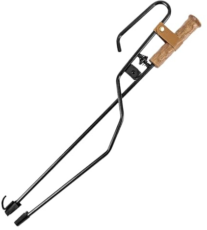 Herramientas para Fogatas para Exteriores: Pinzas para Fogatas De Alta Resistencia, Atizador De Fuego Multifuncional, Agarrador De Troncos | Pinzas Duraderas para Chimenea, De Soplado para Hoguer