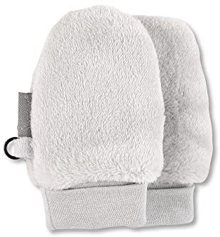 Sterntaler Fäustling ohne Daumen, gefüttert mit Microfleece, mit Bündchen - unisex Accessoires für Babys & Kleinkinder - warm und bequem - hellgrau, Gr. 1