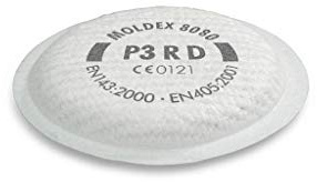 Moldex Partikelfilter 8080 P3 R D (2 Stück / 1 Paar)