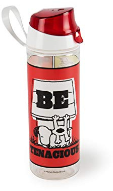 Excelsa Peanuts Take Away Bottle/Bottle, Snoopy Decorations, Capacity: 750 ml