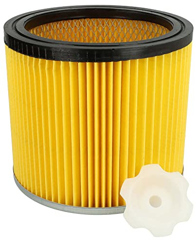 vhbw Dammsugarfilter ersätter Bosch 2 607 432 001, 2607432001 Filter för dammsugare; kassettfilter