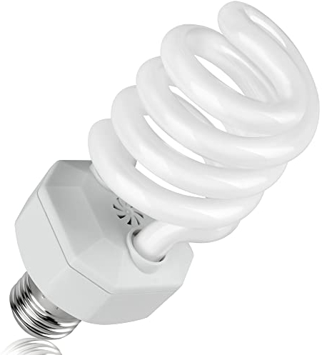 NEPTONION UVA UVB 5.0 Reptilien-Lampe, 26W Zweifach-UV-Lampe, kompakte Leuchtstofflampe, geeignet für Wüstenreptilien