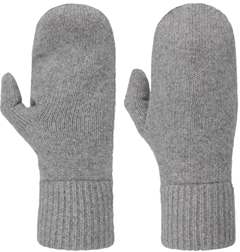 Hestra Women´s Cashmere Fäustlinge Fausthandschuhe Wollhandschuhe Damenhandschuhe Kaschmirhandschuhe Damen - Herbst-Winter Winter - One Size grau