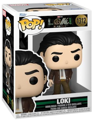 Funko Pop! Marvel: Loki - Loki - Vinyl-Sammelfigur - Geschenkidee - Offizielle Handelswaren - Spielzeug Für Kinder und Erwachsene - TV Fans - Modellfigur Für Sammler und Display
