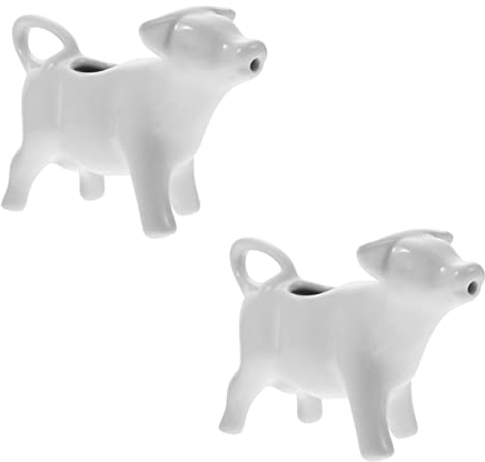 2 pièces Pot à lait en céramique tasses à expresso italiennes petit Terrarium café expresso Mini crémier en porcelaine crémier en céramique pichet de service pichet à sauce port
