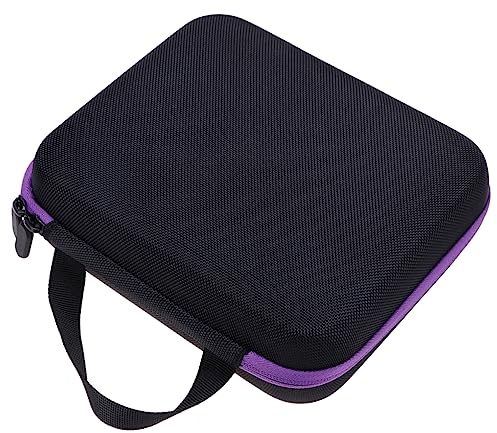 Trousse de Rangement pour Huiles Essentielles 30 Compartiments Eva Pourpre