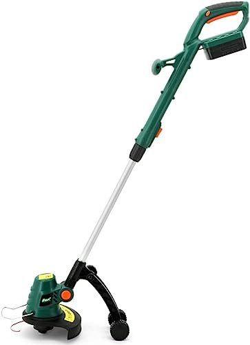 NAKEAH Electric,Household Small Electric Lawn Mower, Wireless Lithium Battery Weeder, With Detachable Auxiliary Wheel, 18V/2.0Ah Lithium Battery