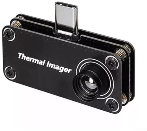 Caméra thermique pour Android, interface de type C, grand angle de 33°, plage de mesure -20 ~ 1000 ℃, prend en charge le stockage d'images locales
