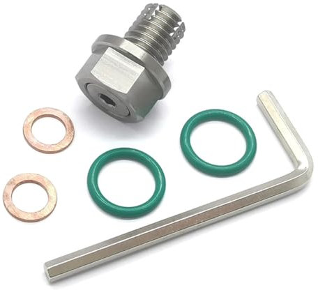 Tiardey Kit di Riparazione filettata Coppa di Scarico Olio Kit di Riparazione Viti Coppa Olio in Acciaio Inox M14