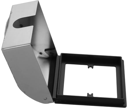 SOESFOUFU Cubierta Para Timbre De Puerta Funda Protectora Para Estación De Carga Exterior Marco Rainproof Para Timbre y Enchufe Caja Resistente Las Inciencias Para Conectores