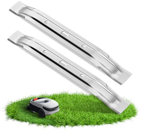 Messerklingen Kompatibel Mit Stihl,2 Stück 28cm Mähroboter Rmi Viking Mi 632 PC 632 P 632 C Imow, Rasenmähermesser,Mähmesser Kompatibel,Mähmesser Messerklingenm Mähmesser Stihl