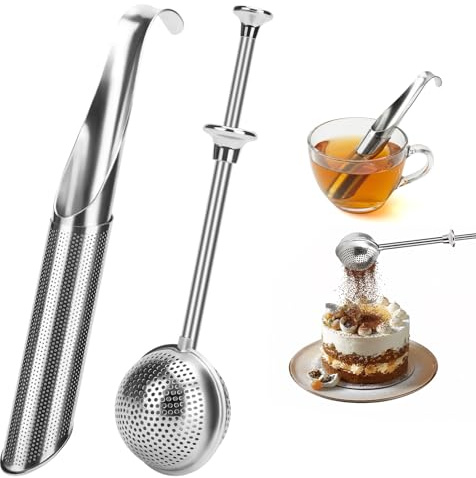 Filtre À Thé Inoxydable Infuseur Theiere Avec Infuseur Thé Cuillère À Thé | Infuseur Thé Boule a The Boule à Thé Theiere Avec Infuseur Passoire Inox