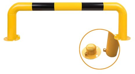U-förmiger Parkstopper, Abnehmbarer LKW-Parkschutzstoßfänger, Gut Sichtbarer Parkblock, Schützt Autos Und Wände(150x30cm)