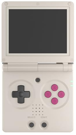 ERYUE Consola de Juegos Portátil Estilo WiFi/BT 4.2 para Entusiastas de los Juegos en Línea 64 GB Plata (64)