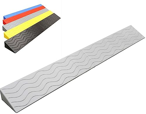 Générique Rampes de seuil pour fauteuils roulants,Tapis d'escalade pour Robot balayeur d'intérieur Rampe supérieure Tapis Triangulaire en Plastique Petit marchepied,pour seuils de Porte biseautés