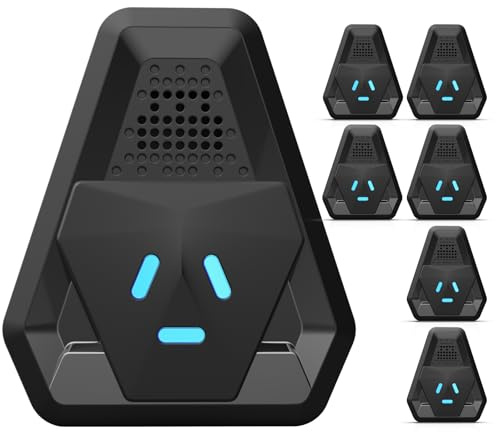 2026 Upgraded Model Ultrasonic Pest & Insect Repeller, 3-Mode, 6 Pack