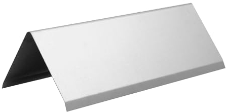 INEFA Foglio di colmo, angolo 80° Lamiera di alluminio per colmo su tetto, accessori per grondaie, Made in Germany 200 cm | alluminio
