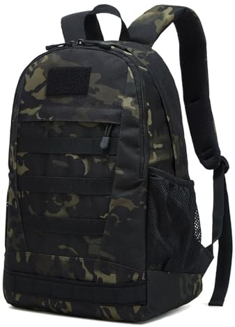 ZHIERNA 26L Mochila Táctica Trekking Mochilas Senderismo Mochila Escolar Mochila Estudiante Bolsa Unidad Bolsa Deportes Bolsa Portátil para Deportes al Aire Libre Camping Senderismo Viajar