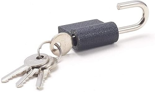 Lucchetto Master, Lucchetto in ferro con corpo largo 30 mm e 4 chiavi, finitura opaca, meccanismo a perno con grillo temprato, nero, 1 pezzo