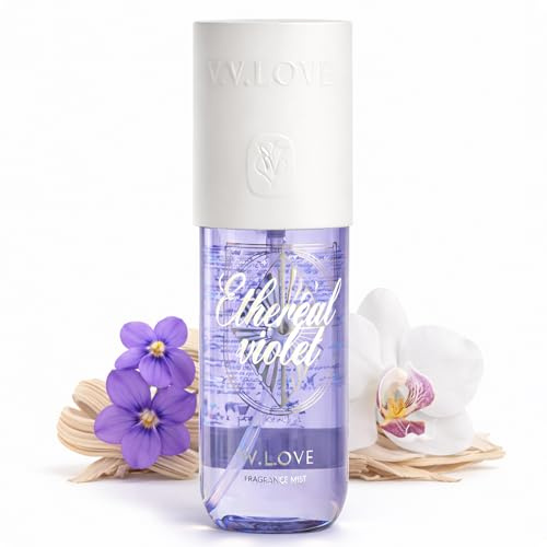 Perfume Mujer 90ml Sándalo Eau de Parfum, Fragancia Floral Dulce con Orquídea, Violeta y Azúcar, Aroma Elegante y Sensual, Larga Duración, Vaporizador Diario