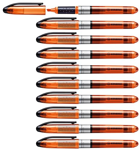 STABILO - Textmarker - NAVIGATOR - 10er Pack - orange