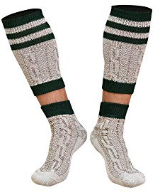 Bavarianland New SOCKS OKTOBERFEST/CAUSAL LEDERHOSEN SOCKS IN PAIRS (42-46, Design 5)