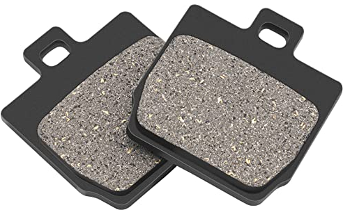 AHL 1 Paar Motorrad Hinterer Bremsbeläge Kompatibel mit YAMAHA Aerox 4 (NS 50 F) 2014-2018 / NS 50 Aerox (2T) 2013-2016 / NS 50 N Aerox (2T) 2013-2016 / YQ 50 Aerox R/Aerox 1997-2016