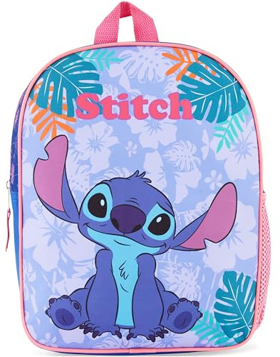 Disney Stitch Mini sac à dos pour filles et tout-petits - 30,5 x 22,9 cm - Fournitures scolaires - Cadeaux pour filles