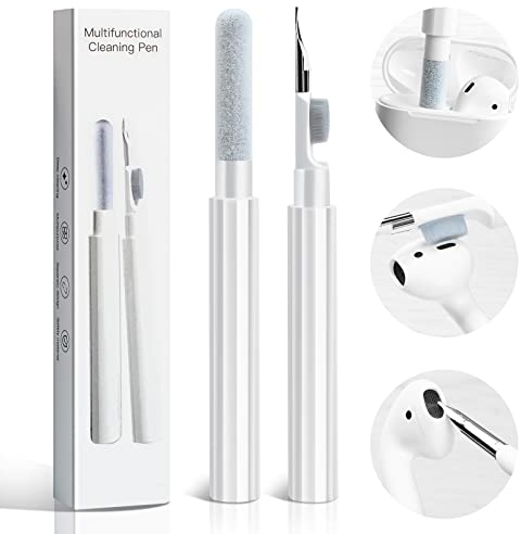 Airpod-Reinigungsset, Multifunktions Ohrstöpsel-Stift Kopfhörer Reinigungs-Sets, Airpod Zubehör Reinigungsstift für Handy, Bluetooth-Kopfhörer, Tastaturen, Telefon, Kopfhörer Ladebox