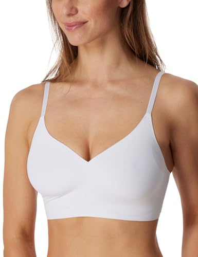 Schiesser Damen Bustier Spaghettiträger mit herausnehmbaren Pads - Invisible Soft