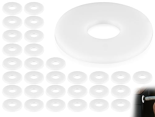 KAPSING 30 Stück Unterlegscheiben aus Kunststoff, Nylon unterlegscheiben M10-30mm, für Maschinen Elektrische