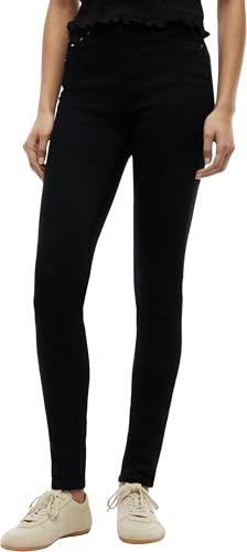 Tommy Jeans Nora Md Skn Dh4288 Enganliegend, Damen, Denim (Denim Black), 27W / 32L