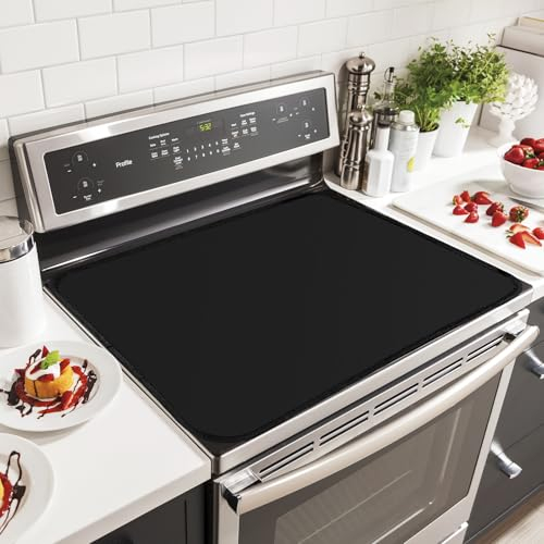 Cubre Vitrocerámica, Tapa para Vitroceramica, Práctica Extensión de Superficie de Trabajo en la Cocina, Resistente al Calor, Antideslizante y Antiarañazos (72X51CM)