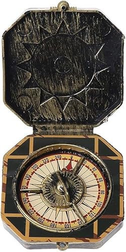 Gowxs Wasserkompass Kapitn Piraten Kostm Halloween Party Cosplay Dekoration