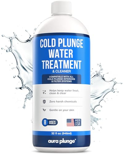 Tratamiento de agua fría natural 3 en 1, fórmula HOCl para agua limpia y fresca, limpiador de inmersión en frío, clarificador y estabilizador de agua para baños de hielo, sin productos químicos