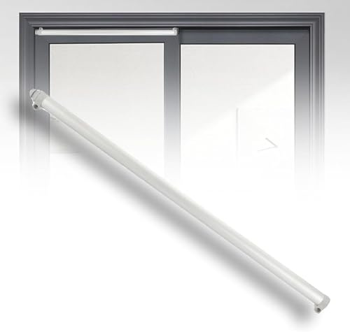 Chiudiporta scorrevole automatico con smorzamento pneumatico silenzioso per chiusura automatica, ideale per porte di cortili