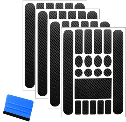 YFaith 4 Pièces Protection Cadre Vélo Autocollants, PVC Protection Cadre Vélo Tout Terrain, Noir Autocollant Cadre-Vélo, pour Vélos, Vélos Tout Terrain et Course