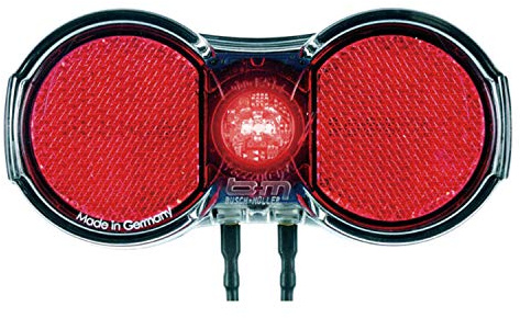 busch+müller Busch & Müller Busch & Müller Unisex – Erwachsene Rücklicht Toplight Flat permanent Fahrradlicht, one Size