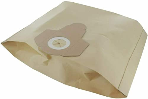 bartyspares® 10 Strong Dust Bags for Fox F50-800 30L 30 Litre Wet & Dry Vacuum Cleaner hoover