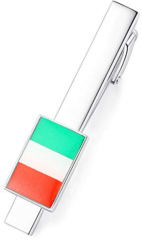 HONEY BEAR Hochwertig Herren National flagge Krawattennadel Krawattenklammer Tie Clip